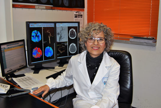 La dottoressa Sandra Bracco
