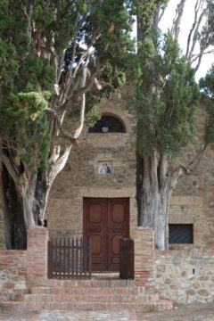 La Chiesa dell'Amorosa dove sarà celebrata la cerimonia