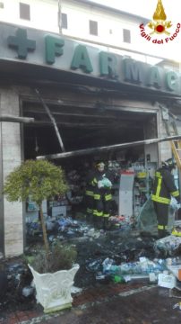 incendio farmacia Chianciano