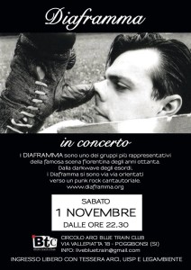 Diaframma al Circolo Arci Blue Train - 01.11.2014