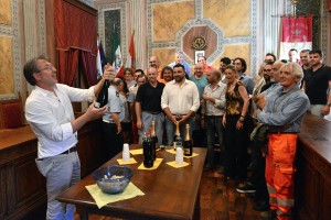 Stefano Scaramelli saluta i dipendenti comunali